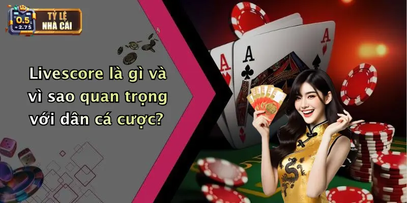 Livescore 1 Livescore là gì và vì sao quan trọng với dân cá cược?
