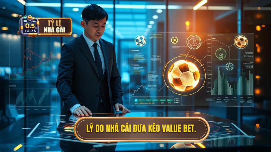 Kèo bóng đá value bet: Nghệ thuật săn tìm giá trị thực trong cá cược 2 2. Lý do nhà cái đưa kèo value bet.