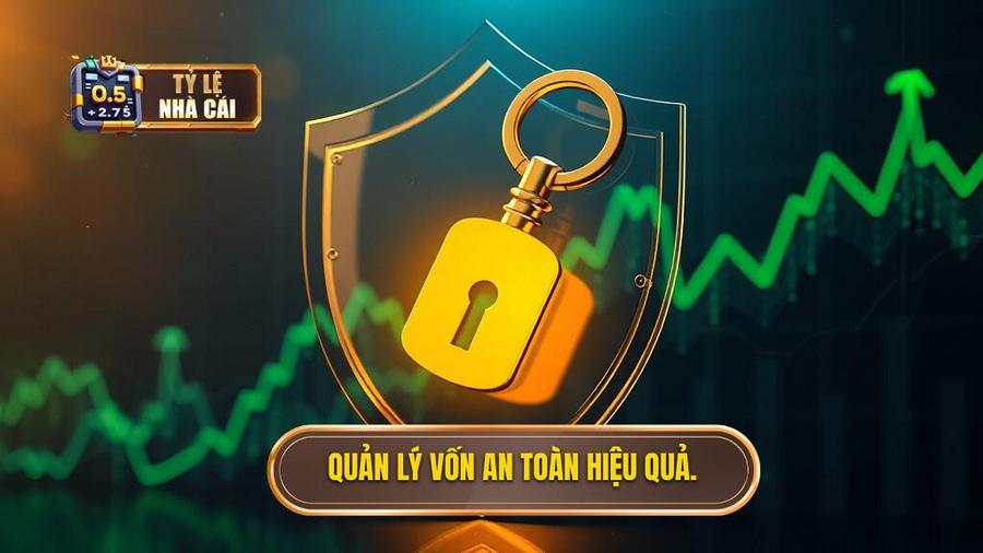 Cá Cược Bóng Đá Ít Rủi Ro: Chiến Thuật Vàng Để Chiến Thắng Bền Vững 3 3. Quản lý vốn an toàn hiệu quả.