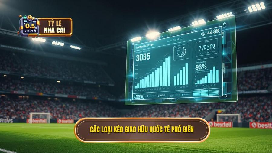 Các loại tỷ lệ kèo giao hữu quốc tế phổ biến hiện nay