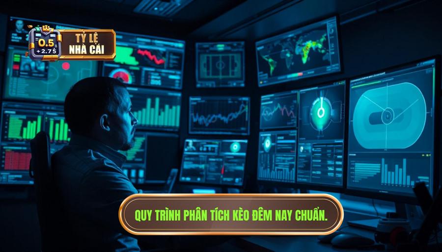 Quy trình phân tích kèo đêm nay chuẩn chuyên gia